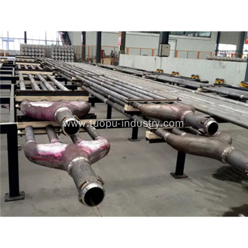 Convection section for reaction feeding fired heater